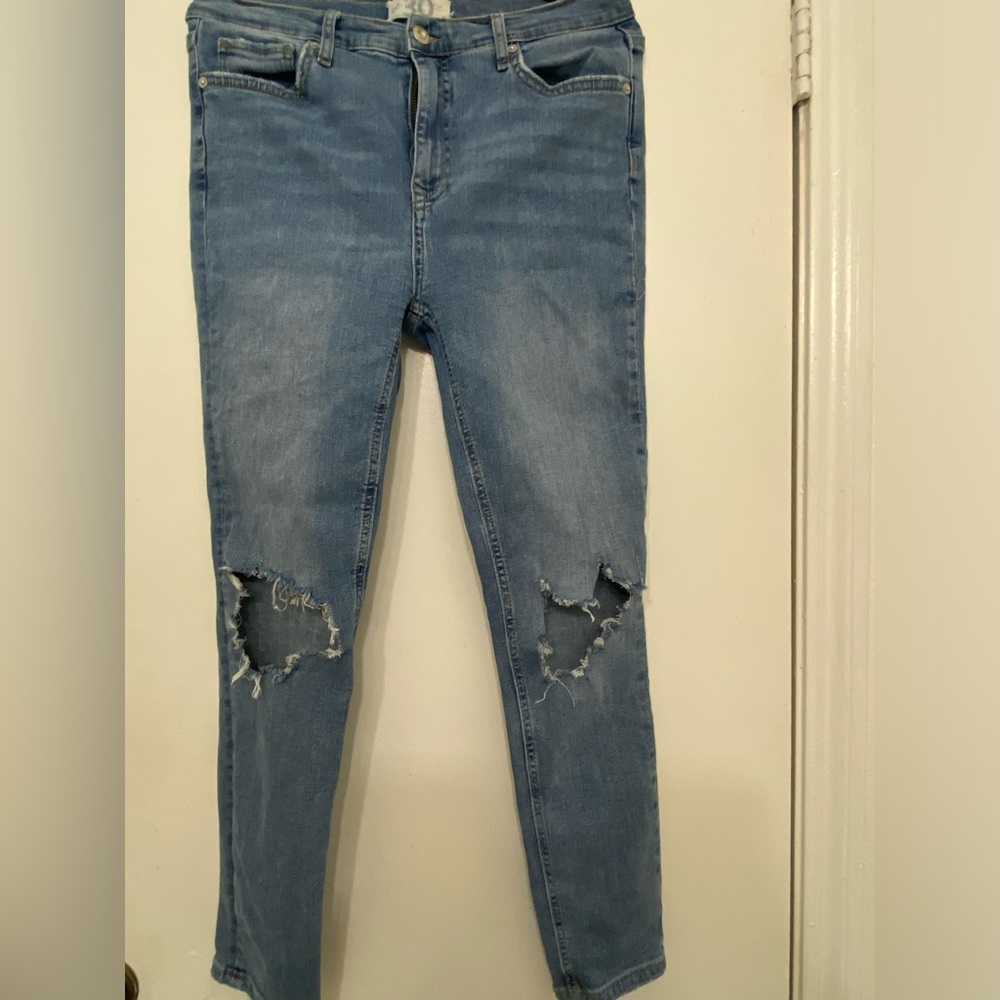 WE THE FREE by FREE PEOPLE slim fit jeans sz 30x27